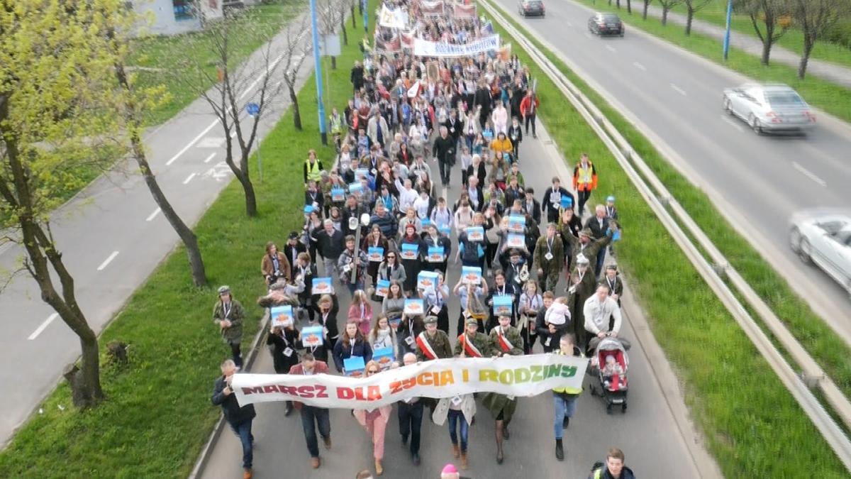 W sobotę ulicami Legnicy przejdzie Marsz dla Życia