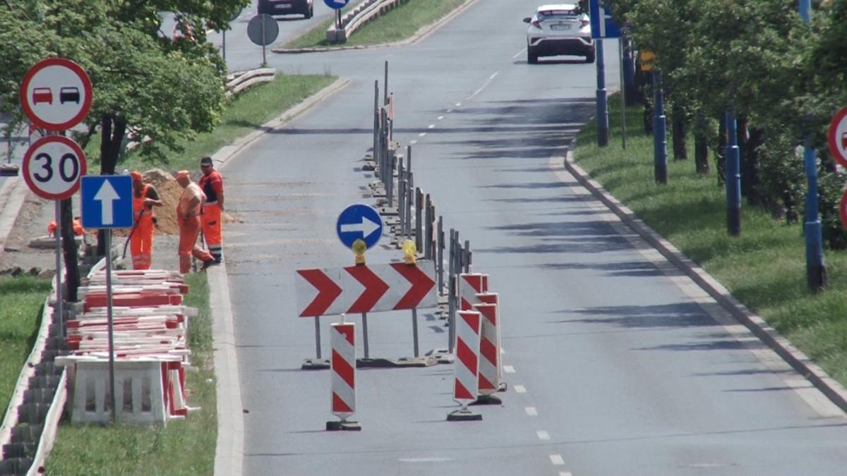 Utrudnienia na Piłsudskiego w związku z budową ronda