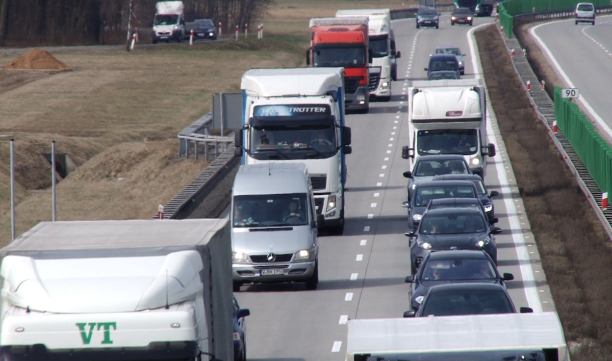 Wzmożony ruch przedświąteczny