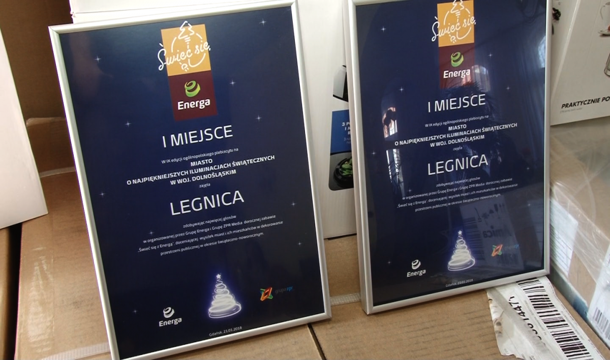  Legnica - Mistrz Województwa nagrodzona