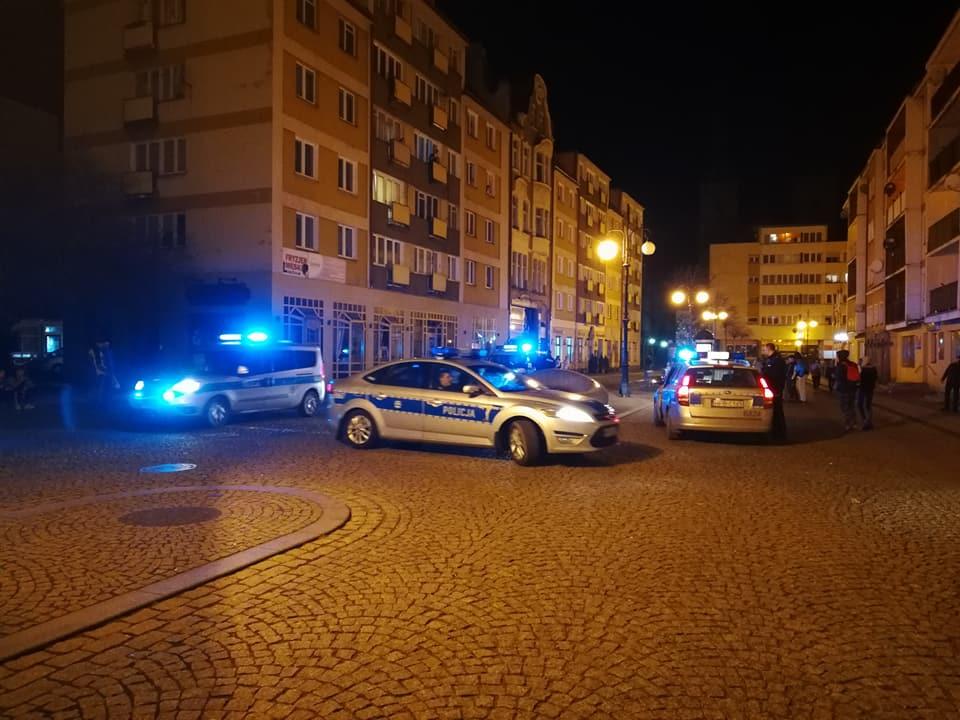 Sobotnia awantura i próba uderzenia policjanta 