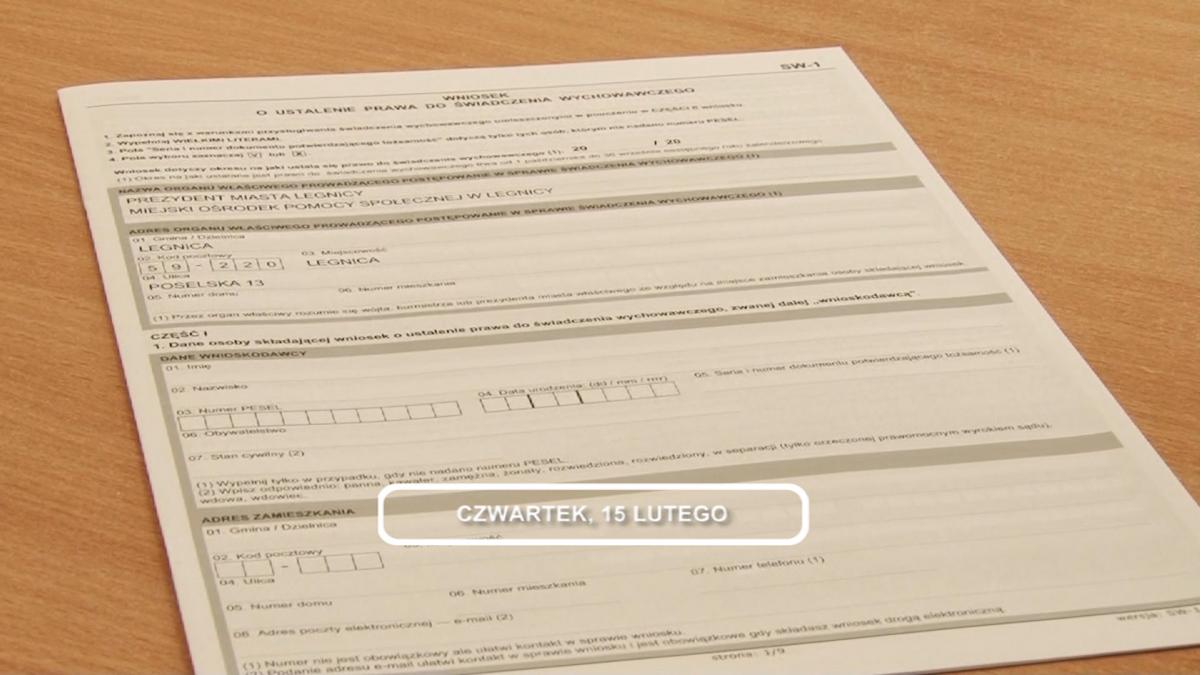 Legnica, Informacje Dami TV, 15.02.2018