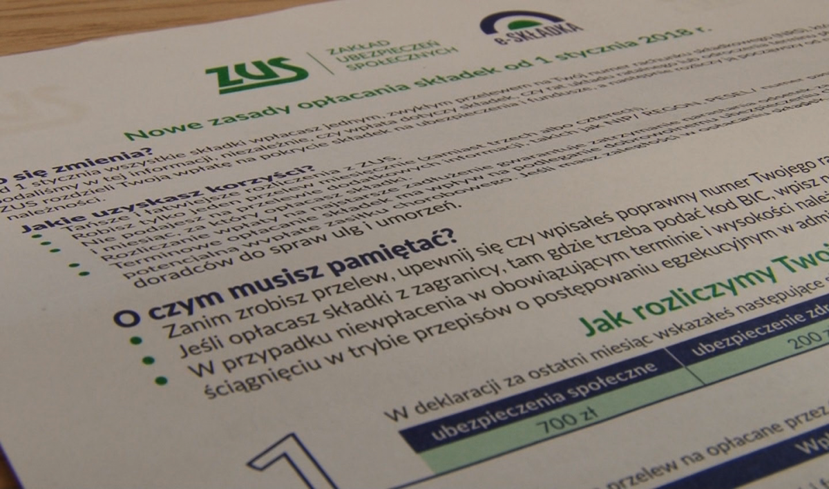  Listy wracają do ZUS
