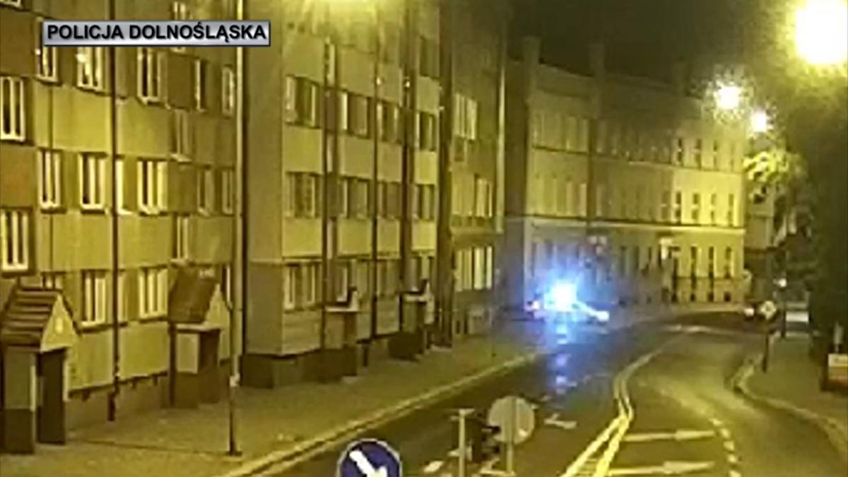 Nocny pościg po ulicach Legnicy