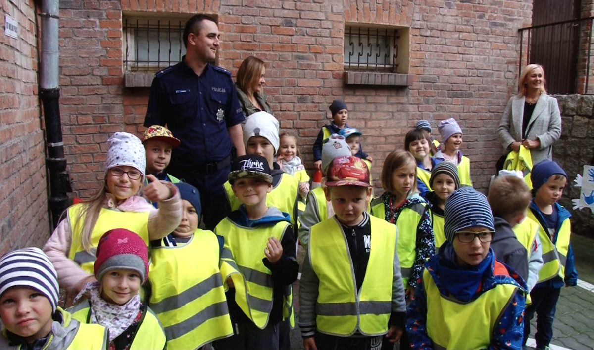 Policjanci mieli specjalnych gości