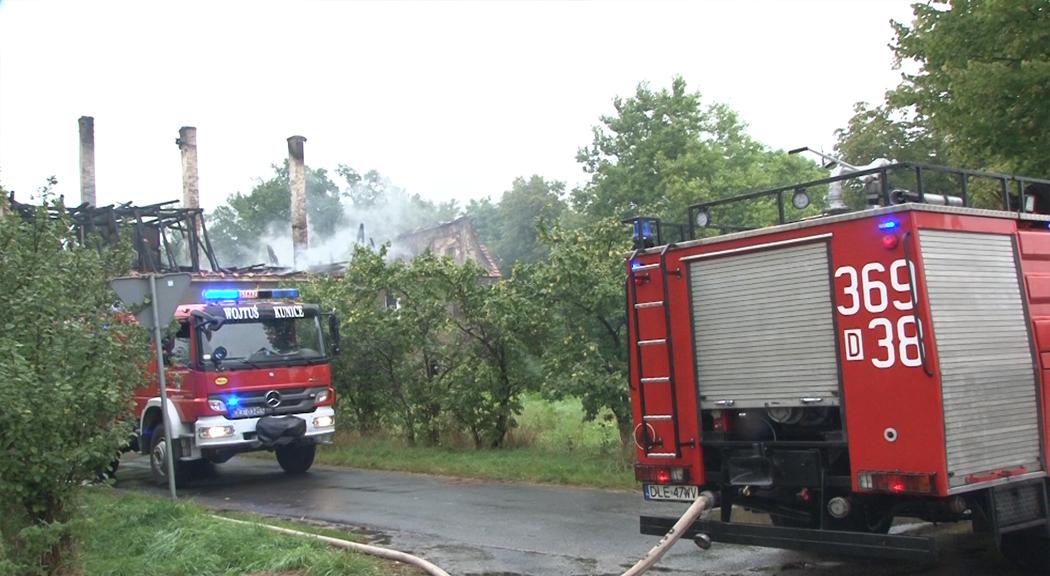 Tragiczny pożar w Szczytnikach nad Kaczawą.