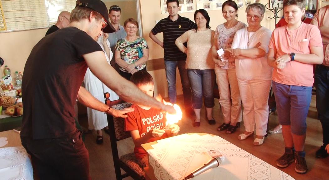 Iluzjonista oczarował mieszkańców Legnicy