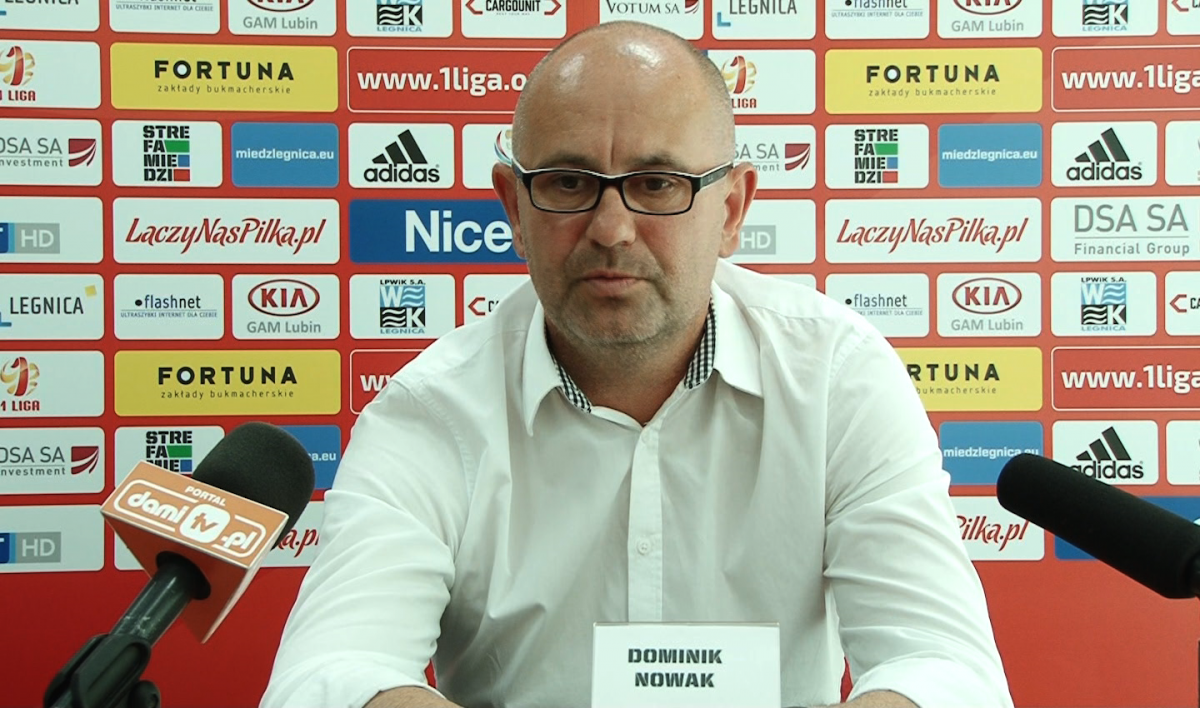 Dominik Nowak na ławce trenerskiej Miedzi w przyszłym sezonie