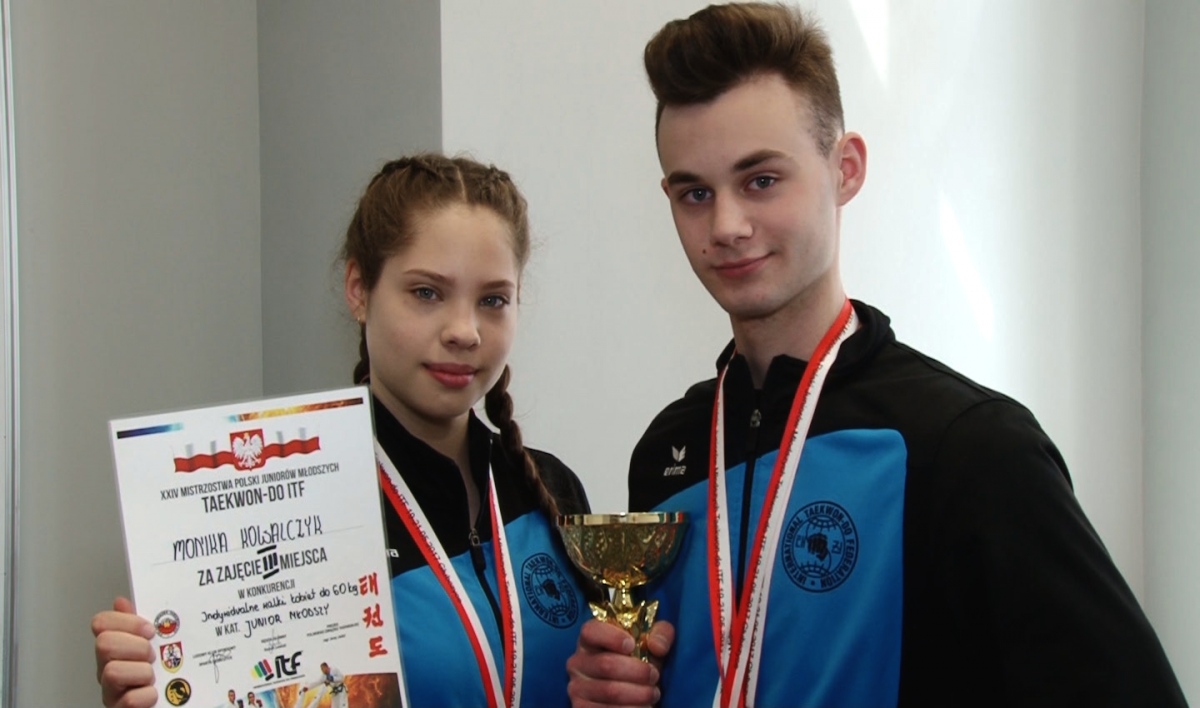 Sukces młodych taekwondoków na Mistrzostwach Polski