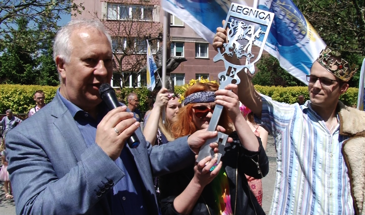 Żacy odebrali od władz symboliczne klucze