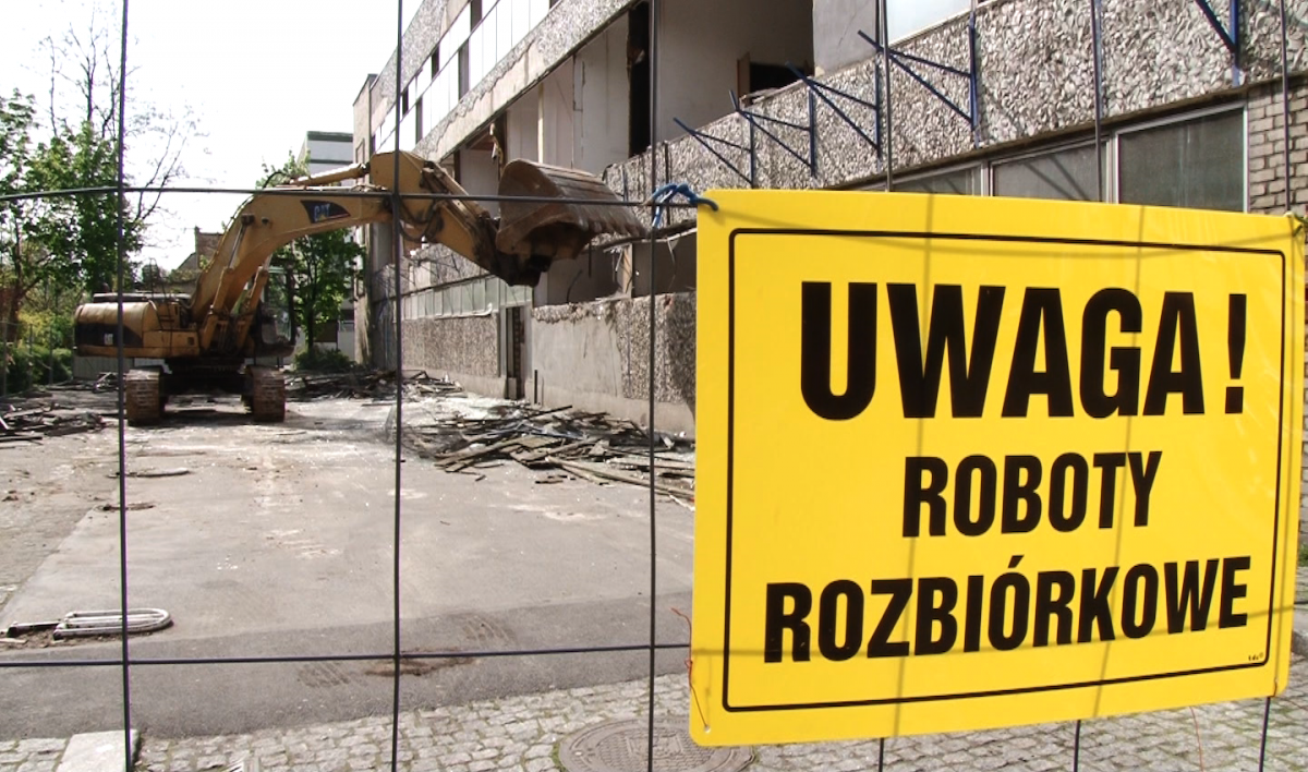 Rozpoczęła się rozbiórka dawnej skarbówki!