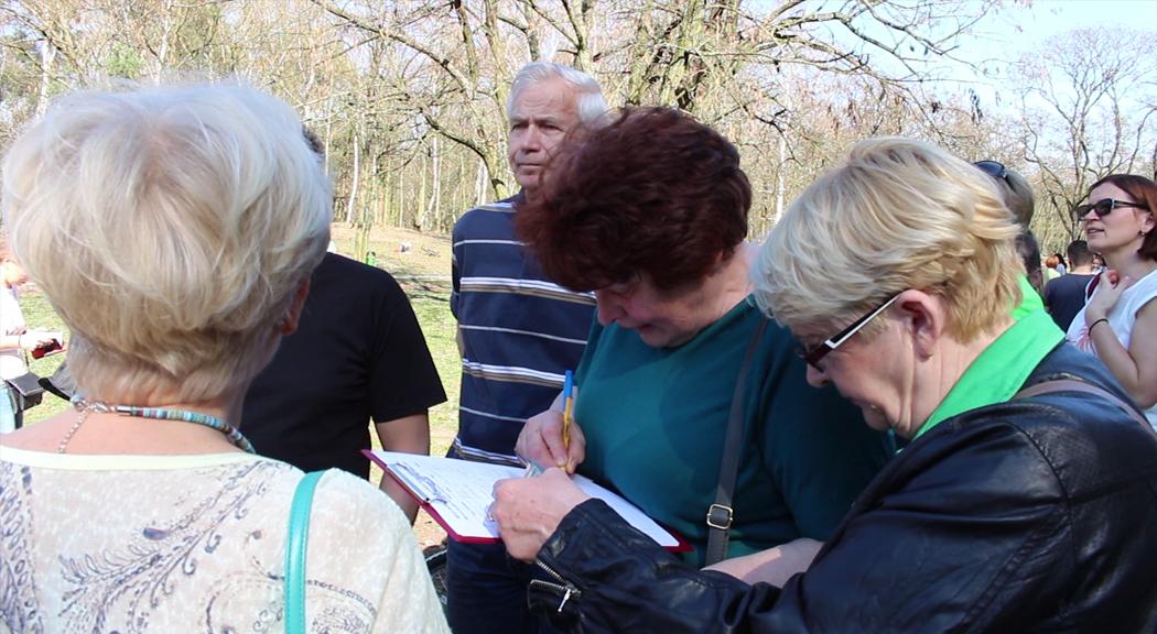 Walka z prezydentem Raczyńskim o park