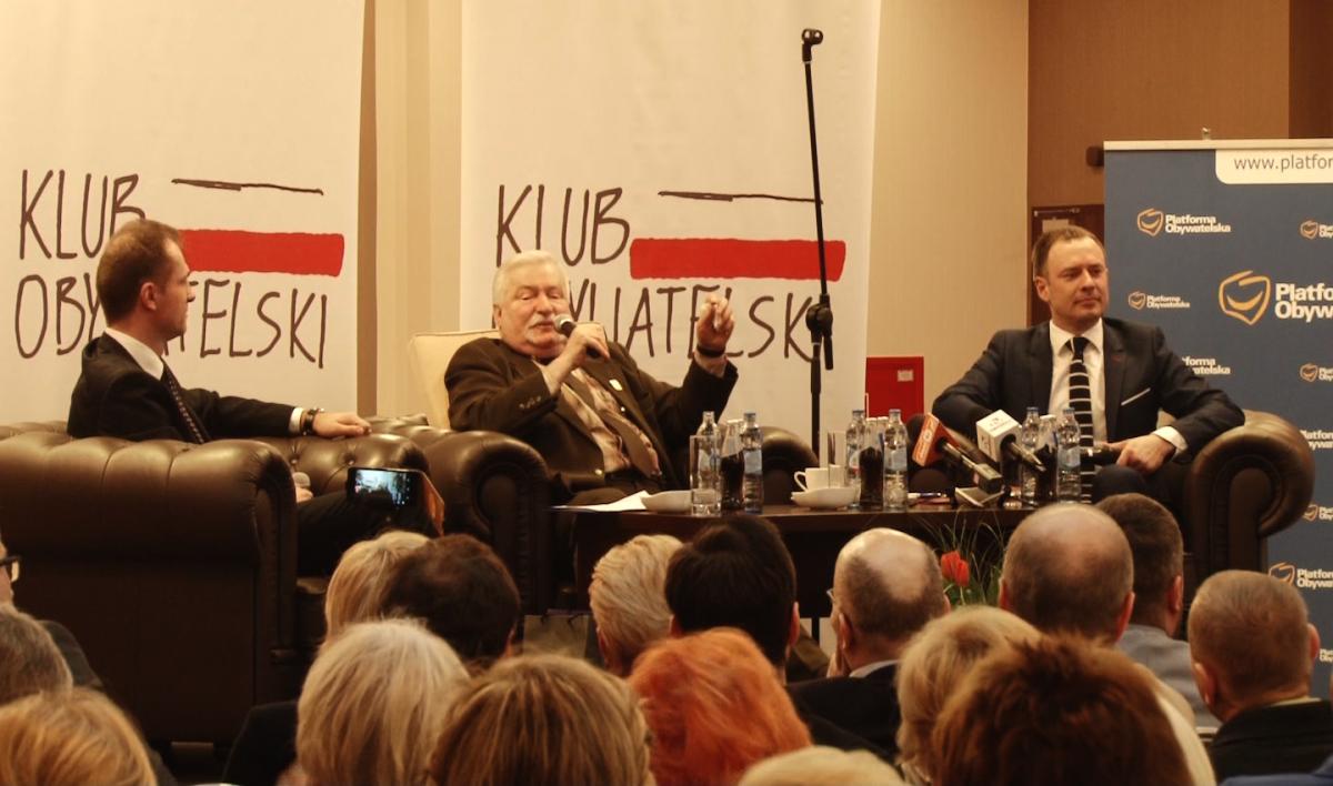 Lech Wałęsa w Legnicy