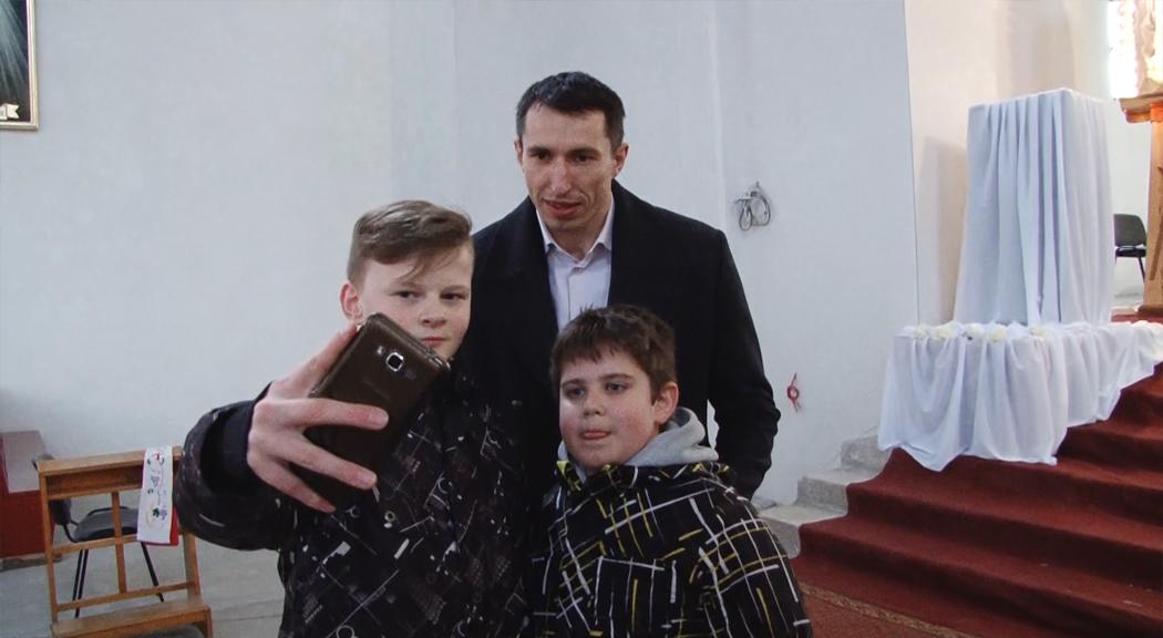 Sławomir Szmal, jako... rekolekcjonista w jednej z legnickich parafii!