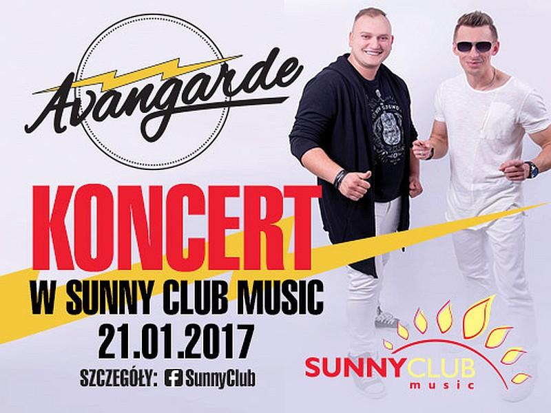 #konkursyDAMI  Mamy bilety do SUNNY MUSIC CLUB na zespół AVANGARDE