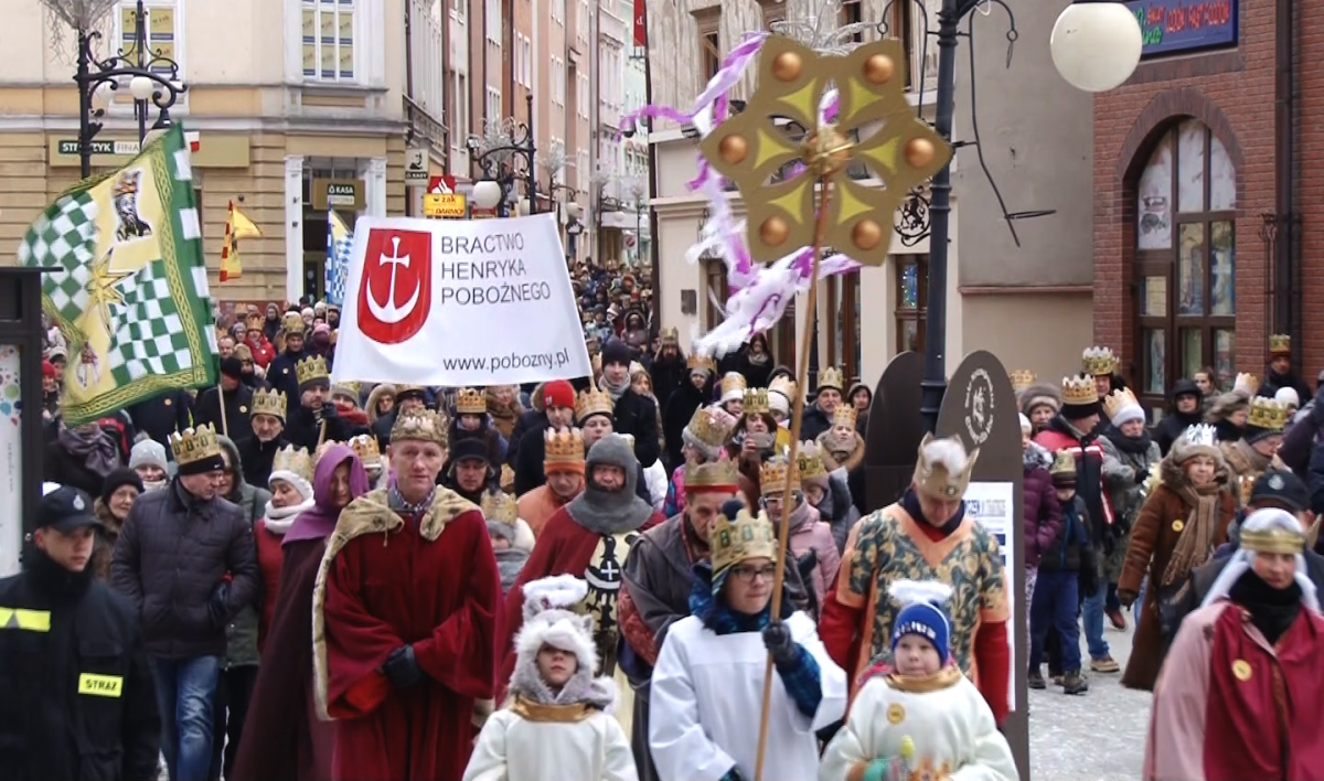 Trzej Królowie przeszli ulicami Legnicy!