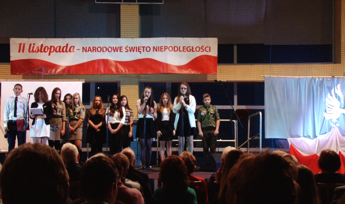 Koncert pieśni patriotycznych w Spalonej