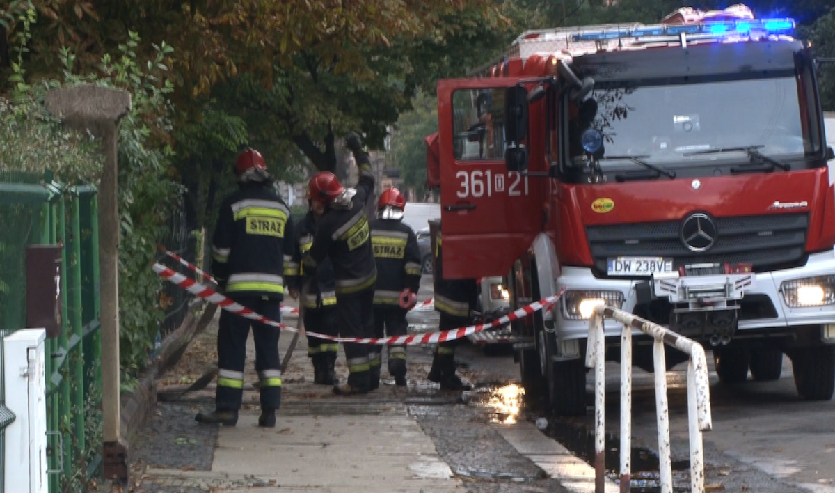 Zwłoki znalezione po pożarze przy Chłapowskiego