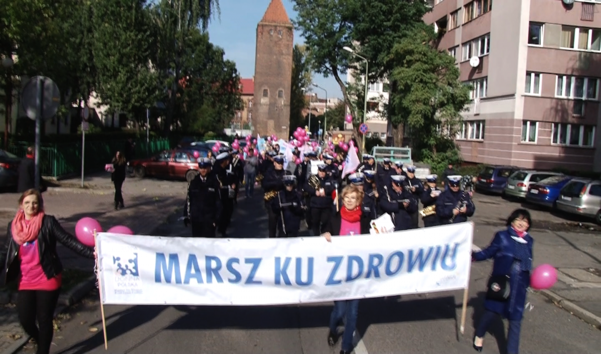 Maszerowali by zapobiegać rakowi piersi