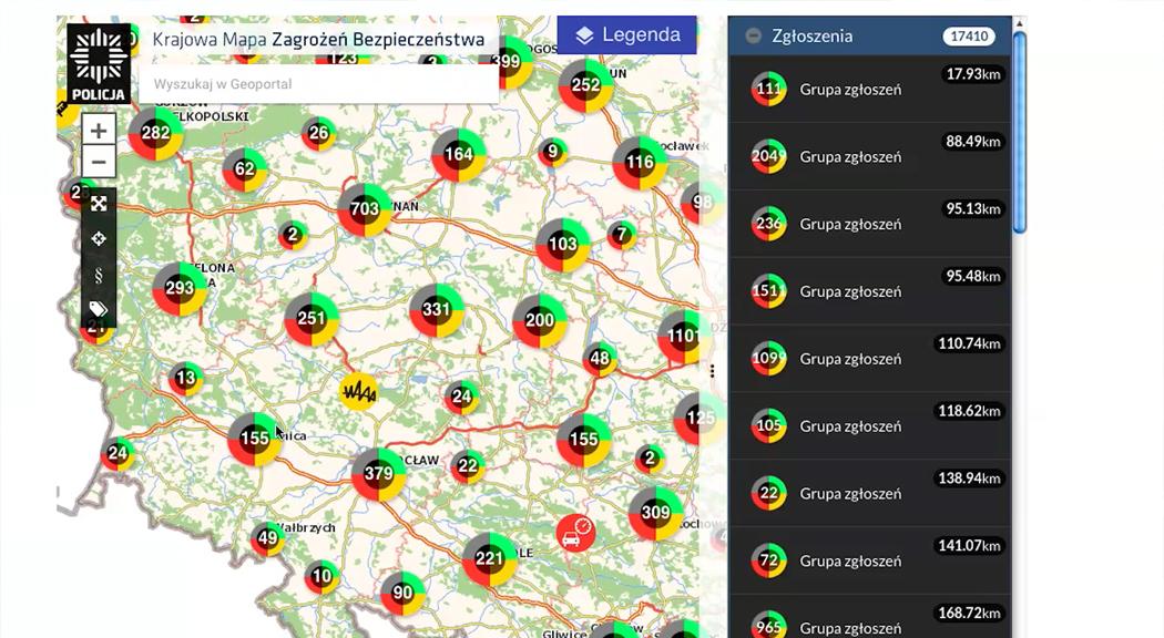 Policja zbiera informacje do Mapy Zagrożeń