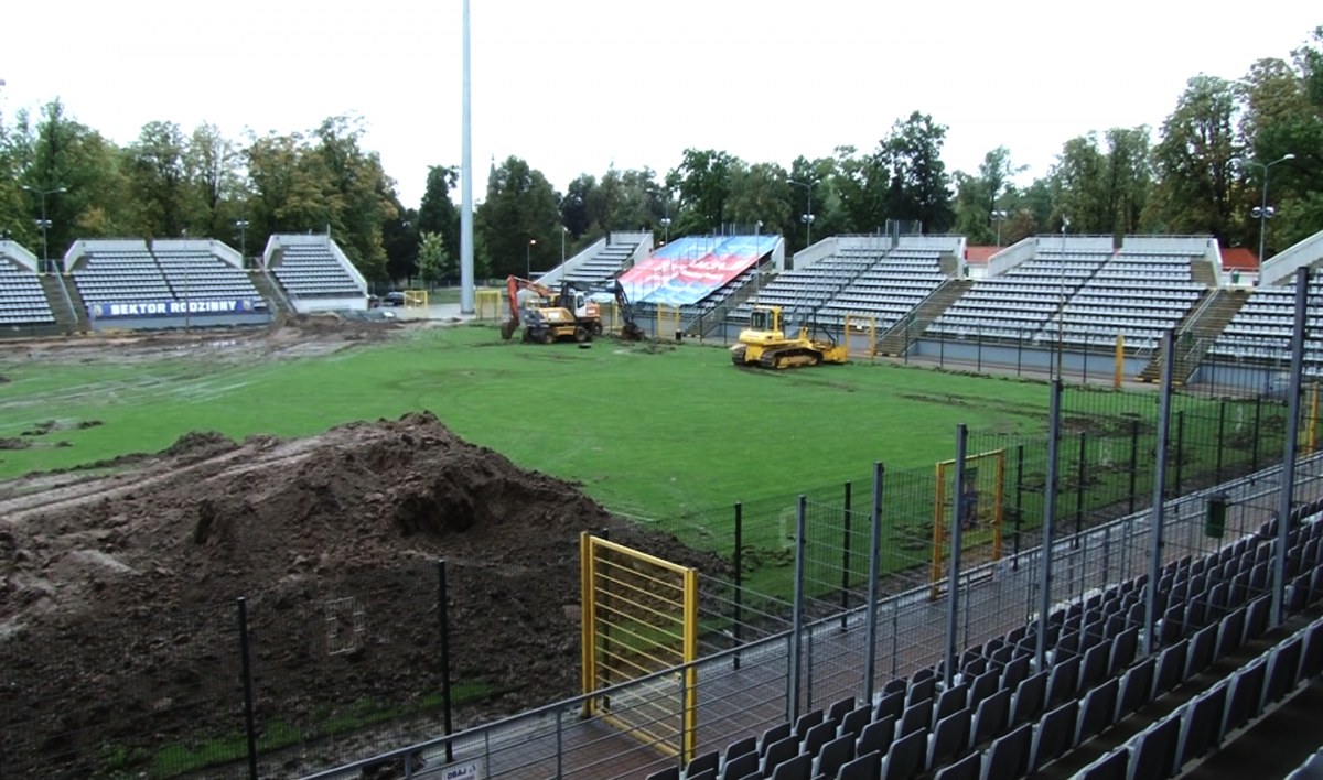 Szykują stadion na awans do ekstraklasy
