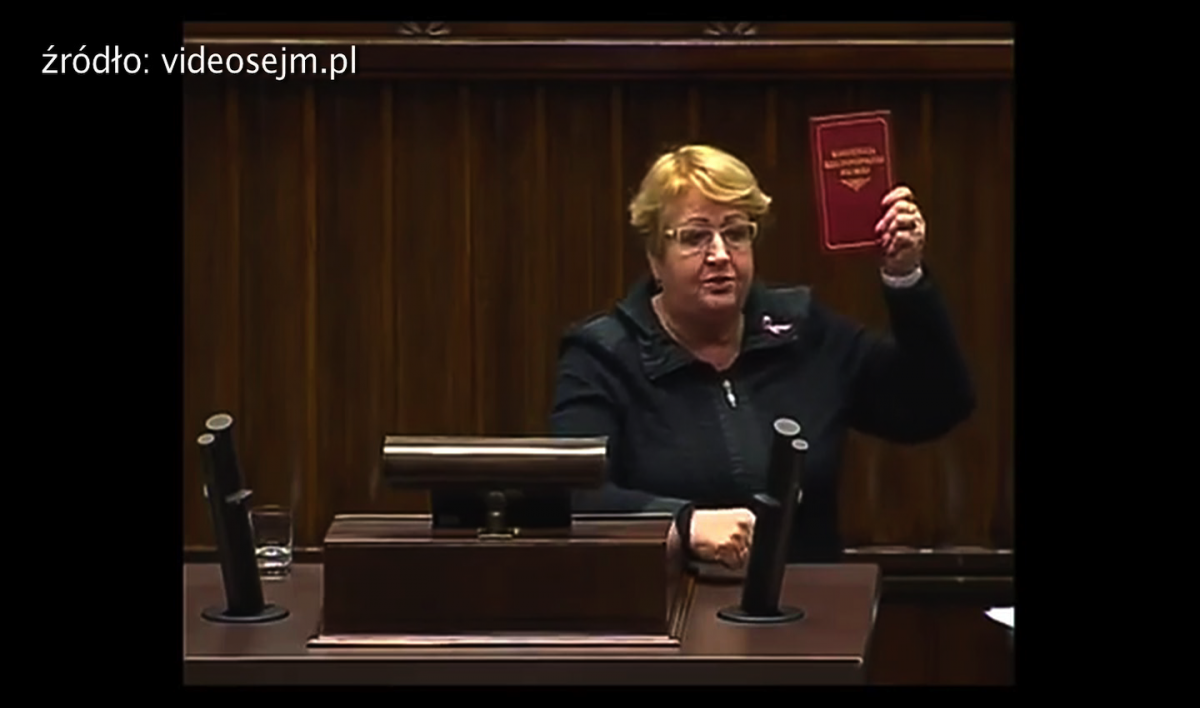 Henryka Krzywonos w Legnicy