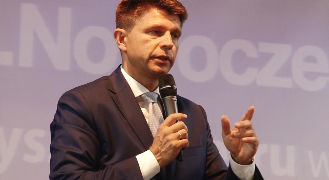 Ryszard Petru z wizytą w Legnicy