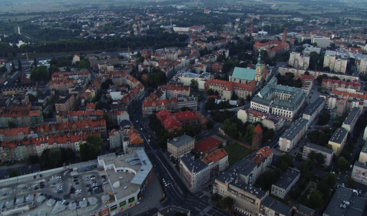 Jak Legnica wygląda ze 150 metrów?