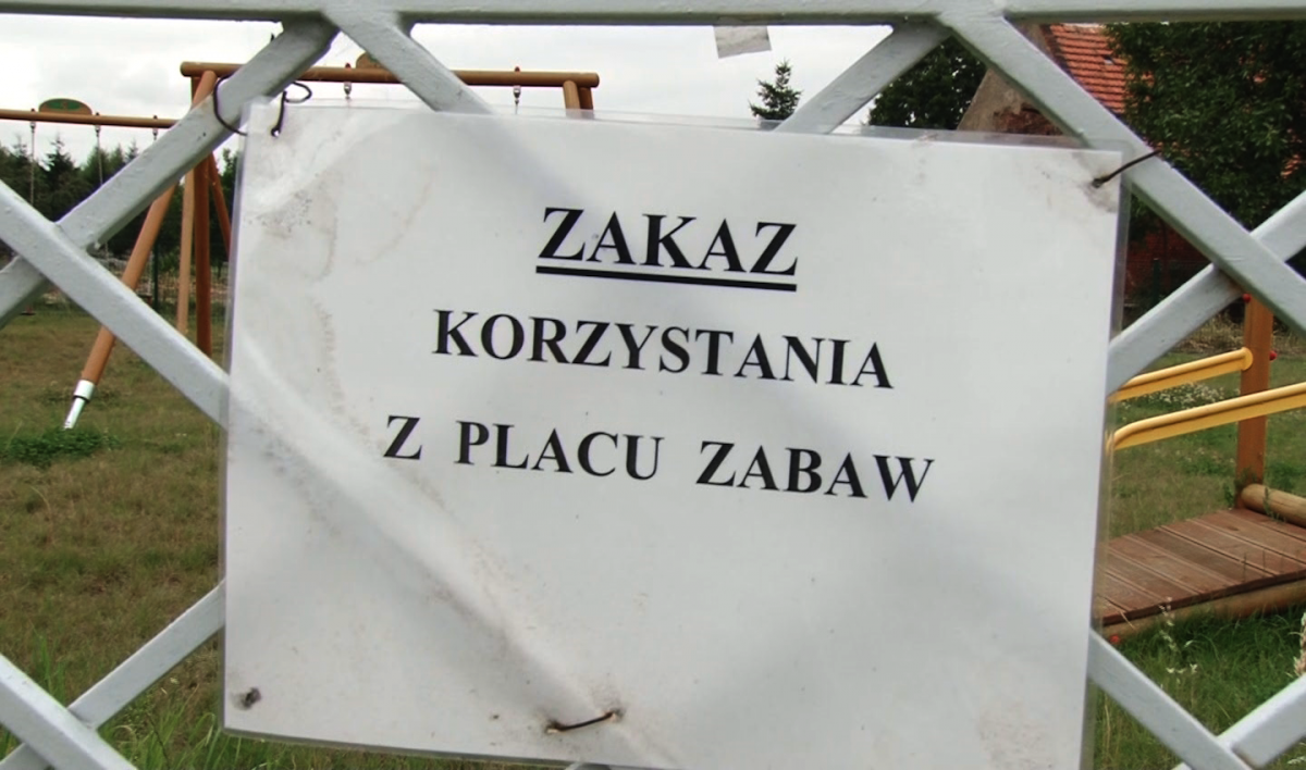 Dlaczego nieczynny jest plac zabaw w Krotoszycach?