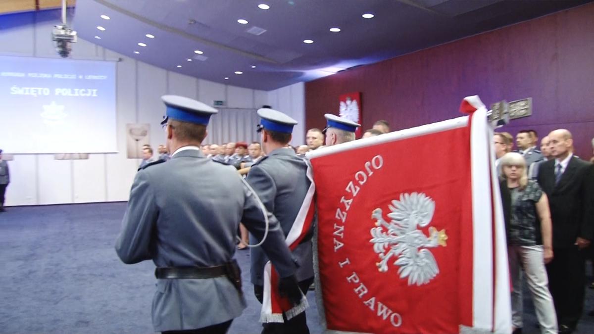 Uroczystość obchodów Święta Policji w Legnicy