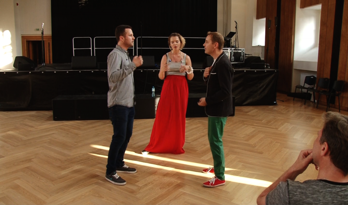 Ciało jako instrument na zakończenie Cantatu