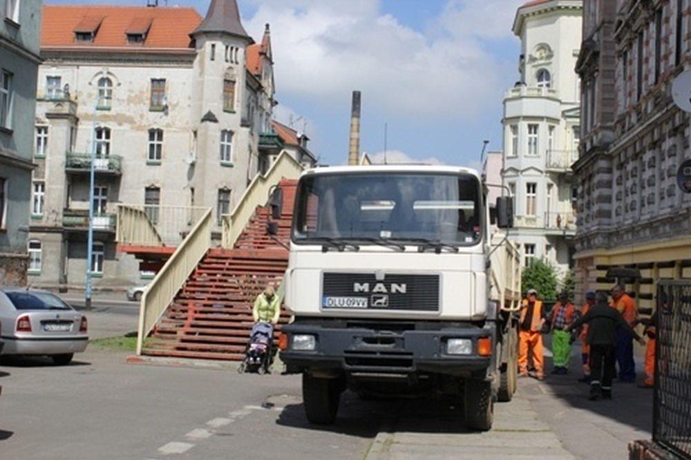Remont kładki przy ul. Piastowskiej