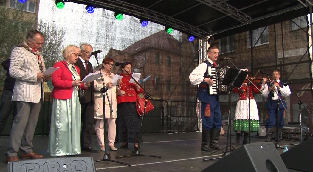 Ostatni dzień majówki  w legnickim rynku