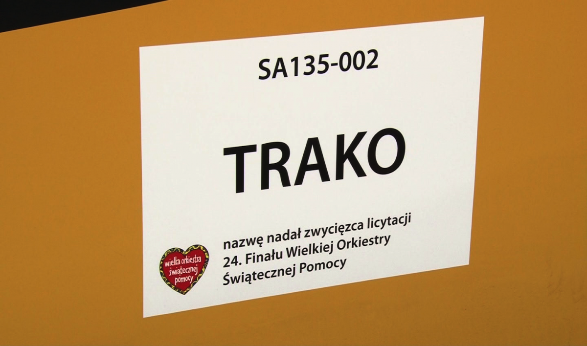 Kolej dla WOŚP