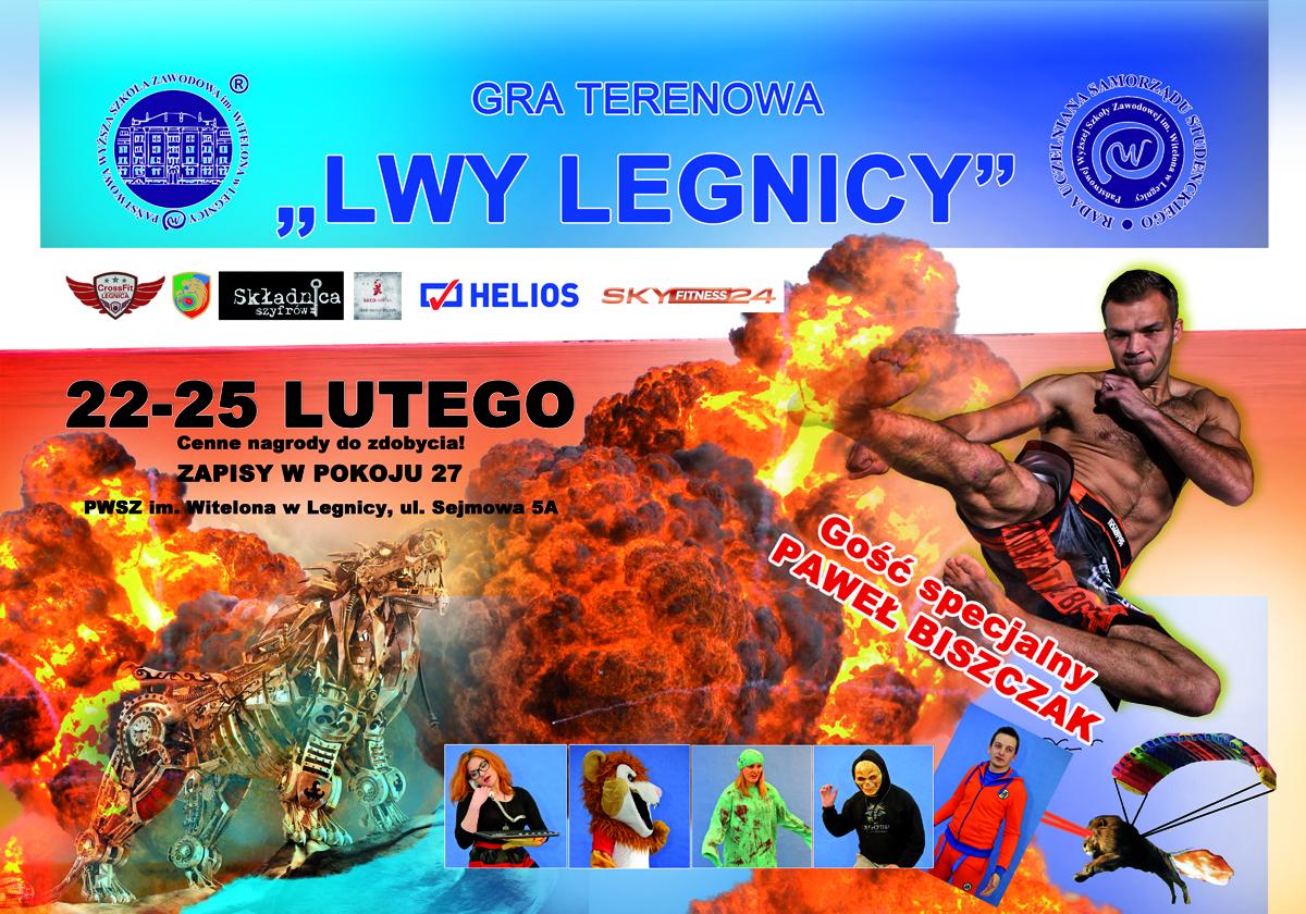Studenci zapraszają do gry terenowej Lwy Legnicy