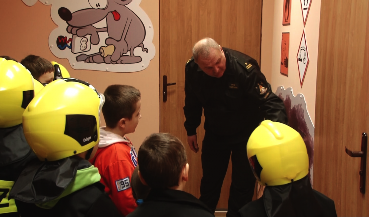 Strażacy mają nową ściężkę do nauczania o zagrożeniach
