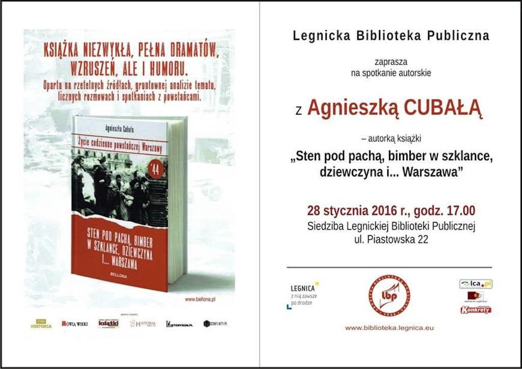  Spotkanie z autorką książki o Powstaniu Warszawskim 