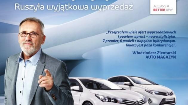 TOYOTA - wyprzedaż rocznika 2013