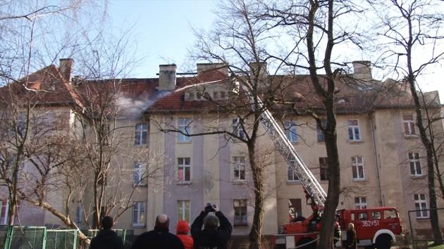 Pożar na Lotniczej