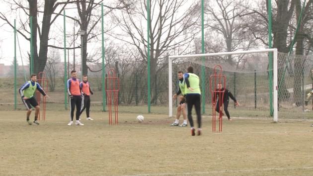 Ostatni trening Miedzi przed wyjazdem do Świnoujścia
