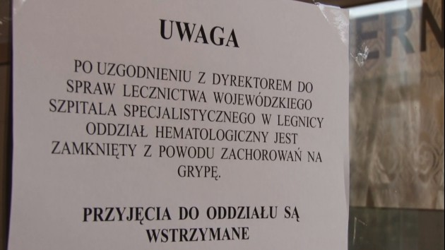 Świńska grypa już nie straszy w szpitalu 