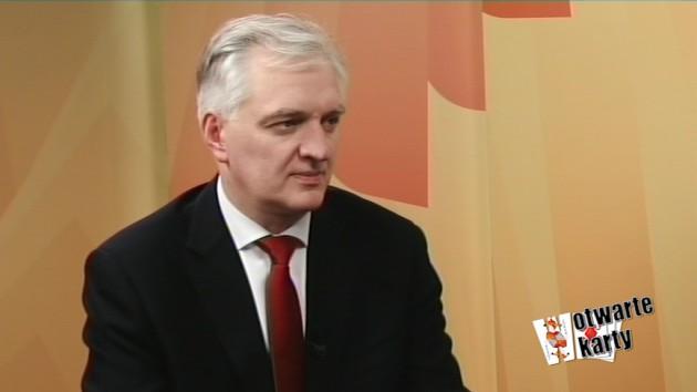 W otwarte karty z Jarosławem Gowinem