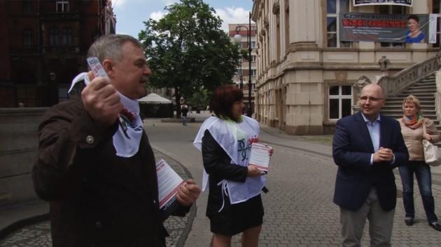Minister zaatakowany przez związkowców "Solidarności"