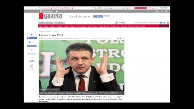 Kto z Legnicy płaci polityczny haracz? 