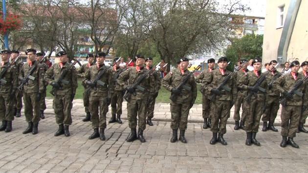 Wojskowe świętowanie w Chojnowie 