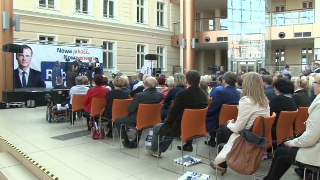 Schetyna  przyjechał wesprzeć Rabczenkę