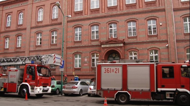 Ewakuacja legnickiego sądu