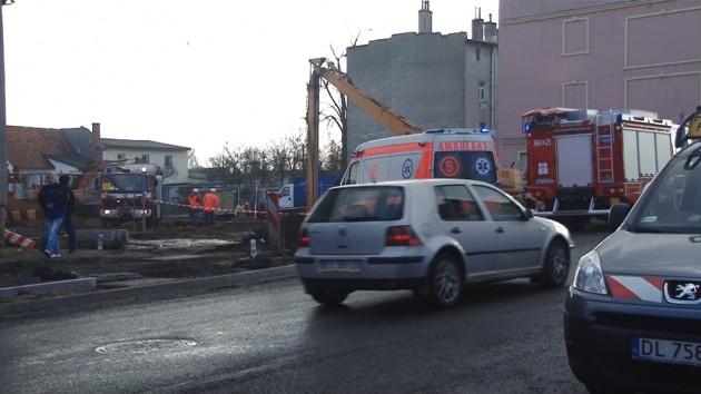 Wypadek na budowie przy Jaworzyńskiej