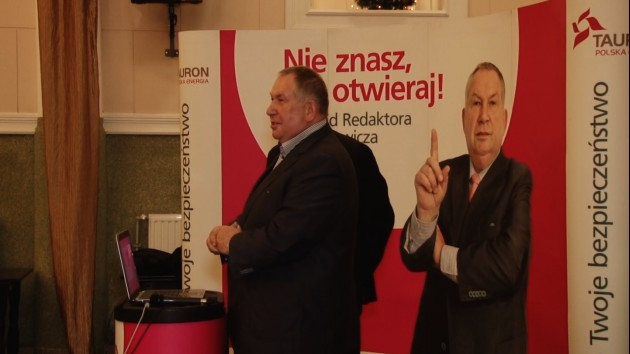 Michał Fajbusiewicz ostrzegał seniorów przed oszustami