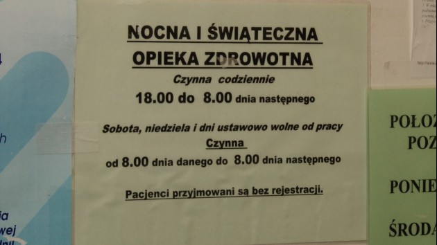 W święta lepiej nie chorować! Pomoc tylko w szpitalu 